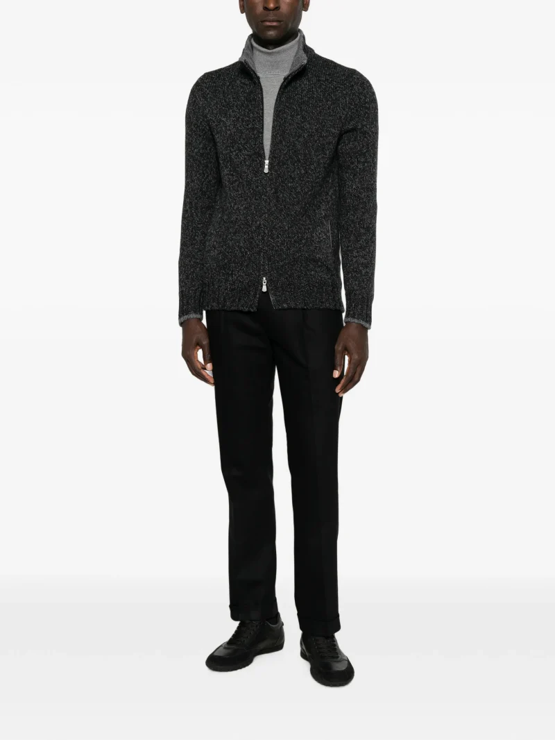 Maleta Gran Sasso Roll-Neck gri - imagine 4