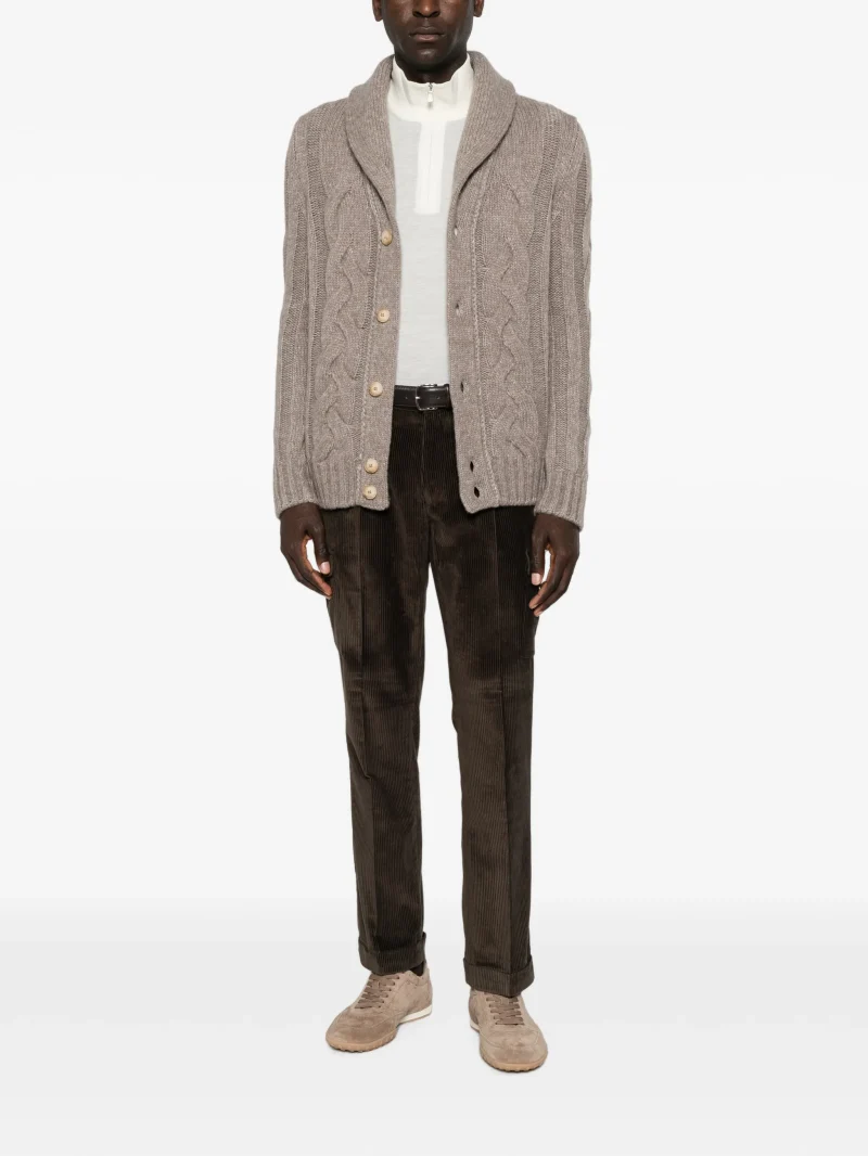 Pantaloni Gran Sasso Croduroy maro - imagine 4