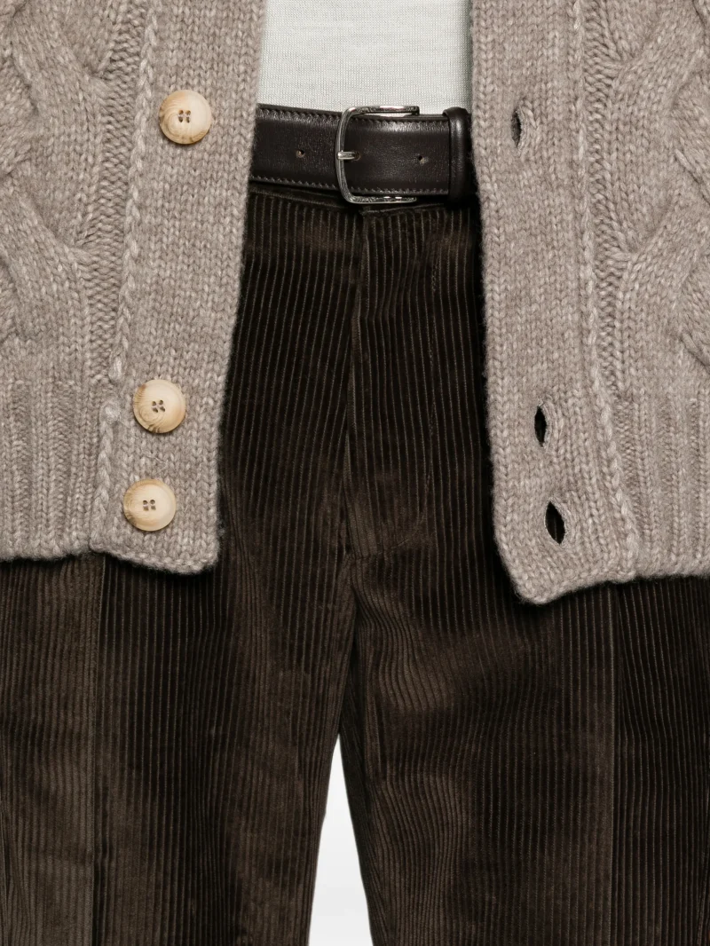 Pantaloni Gran Sasso Croduroy maro - imagine 5