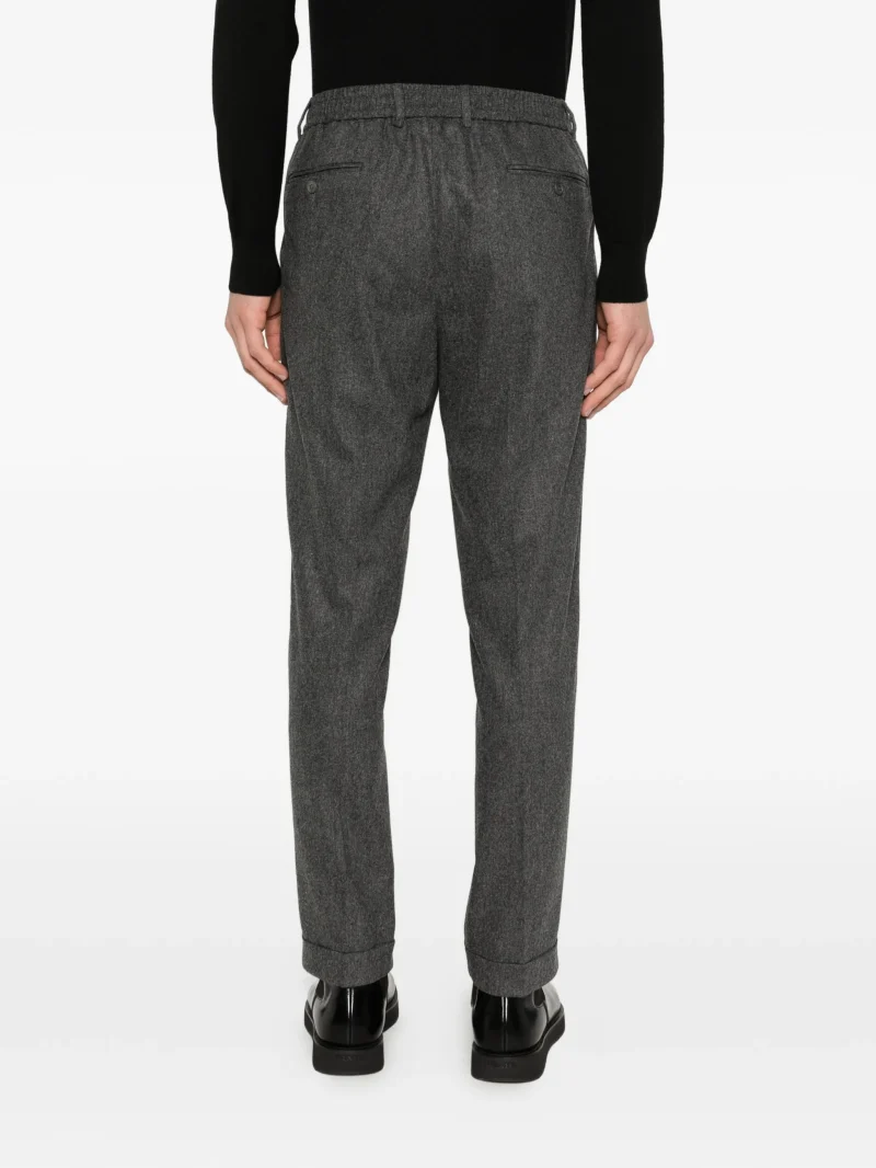 Alternative view of Pantaloni Gran Sasso Drawstring Cuffed gri