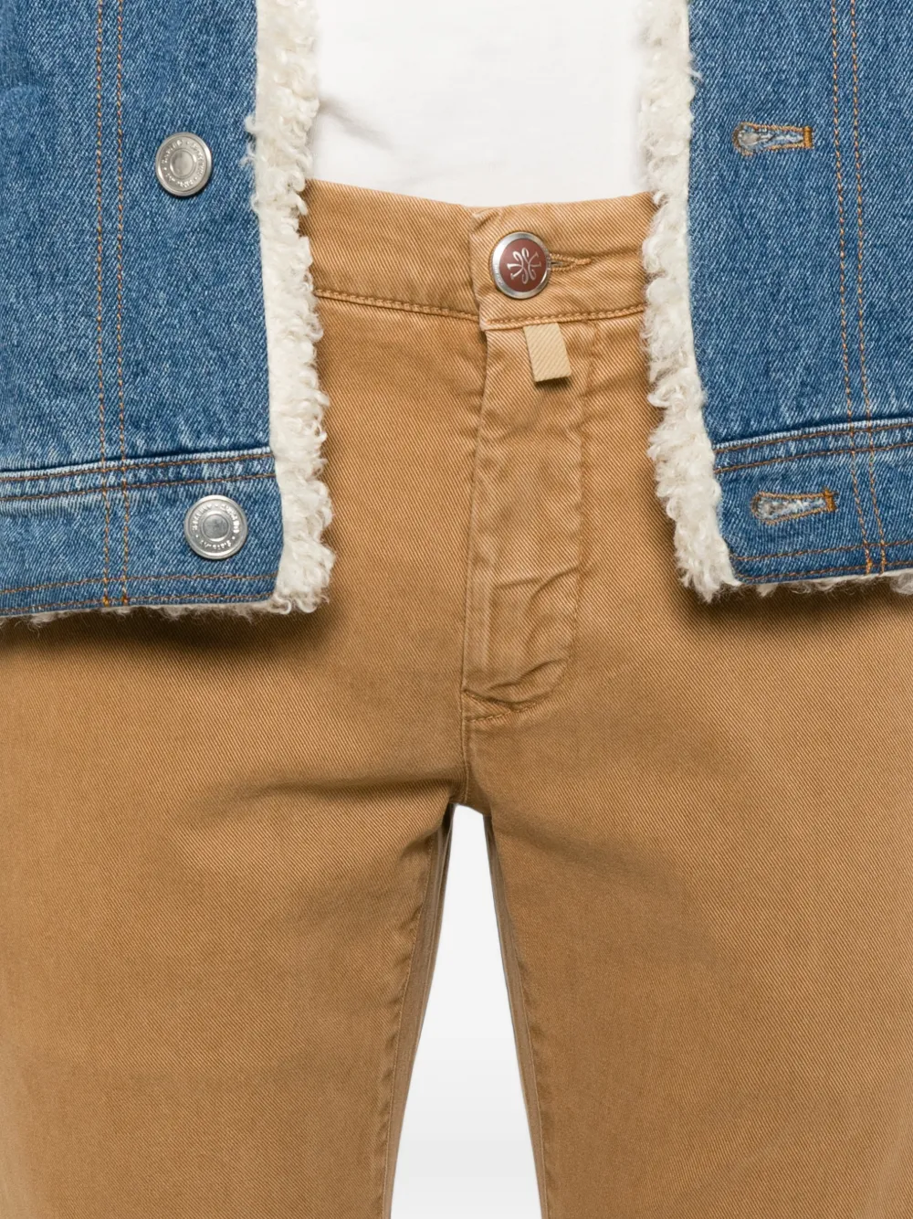 Pantaloni Jacob Cohen Bobby maro - imagine 5