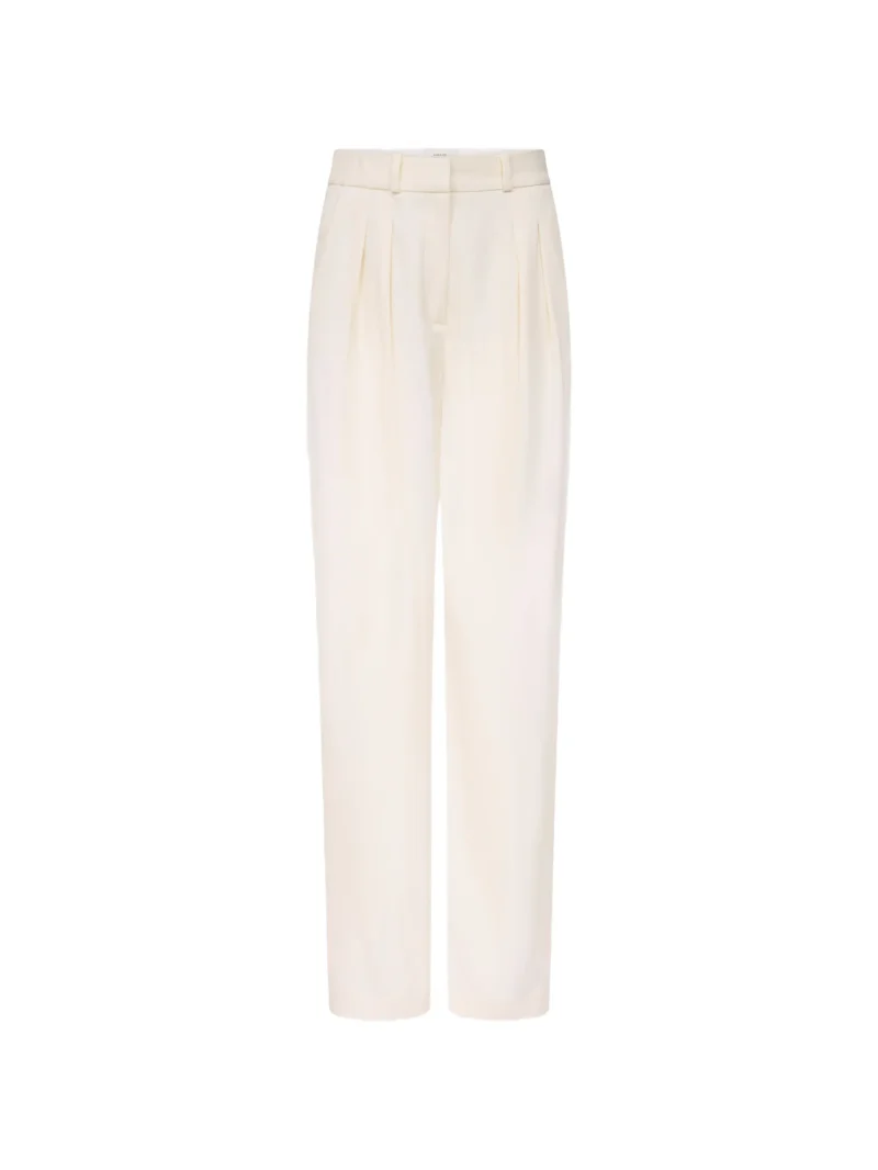 Pantaloni LouLou de Saison Alio alb