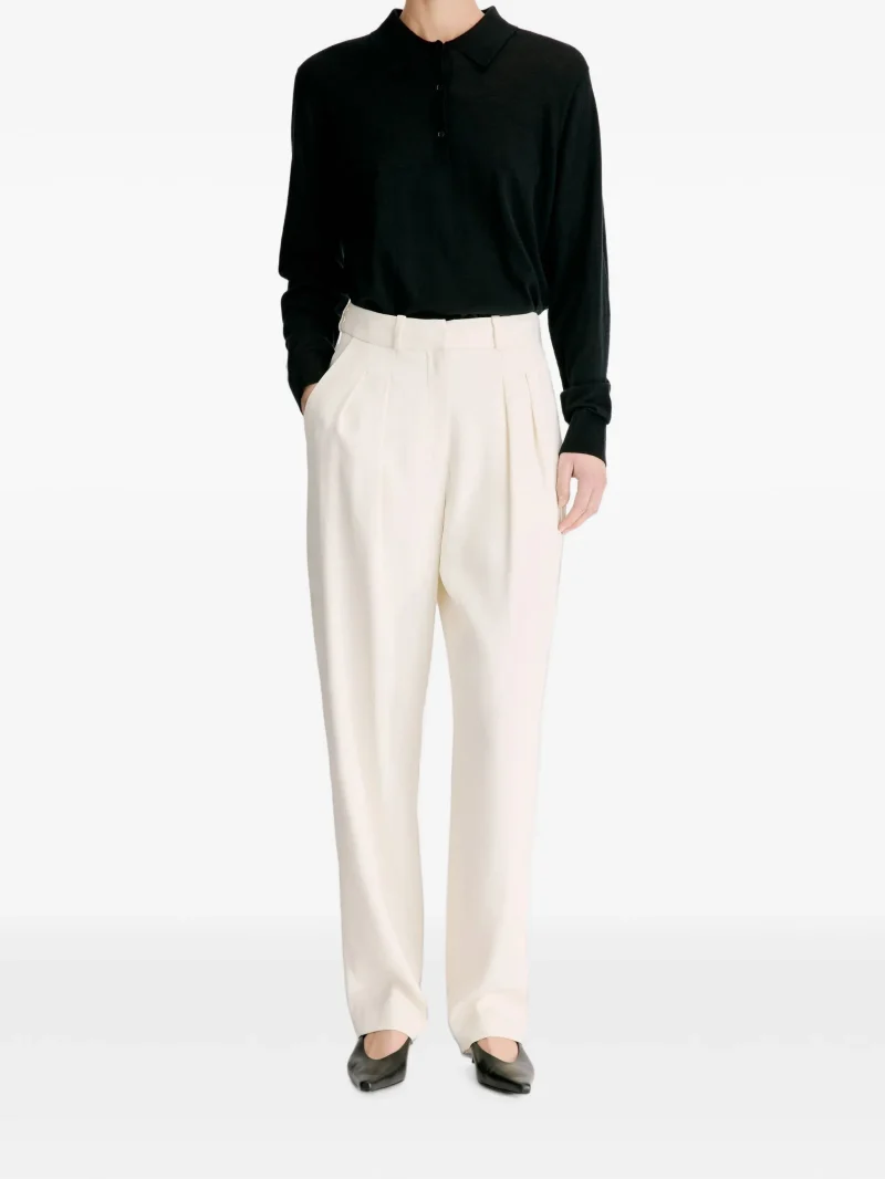 Pantaloni LouLou de Saison Alio alb - imagine 3