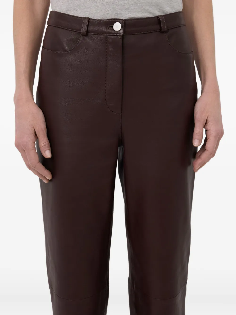 Pantaloni LouLou de Saison Cobe maro - imagine 5