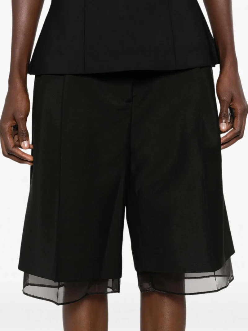 Pantaloni scurti Rohe Concealed-Fastening negru - imagine 5