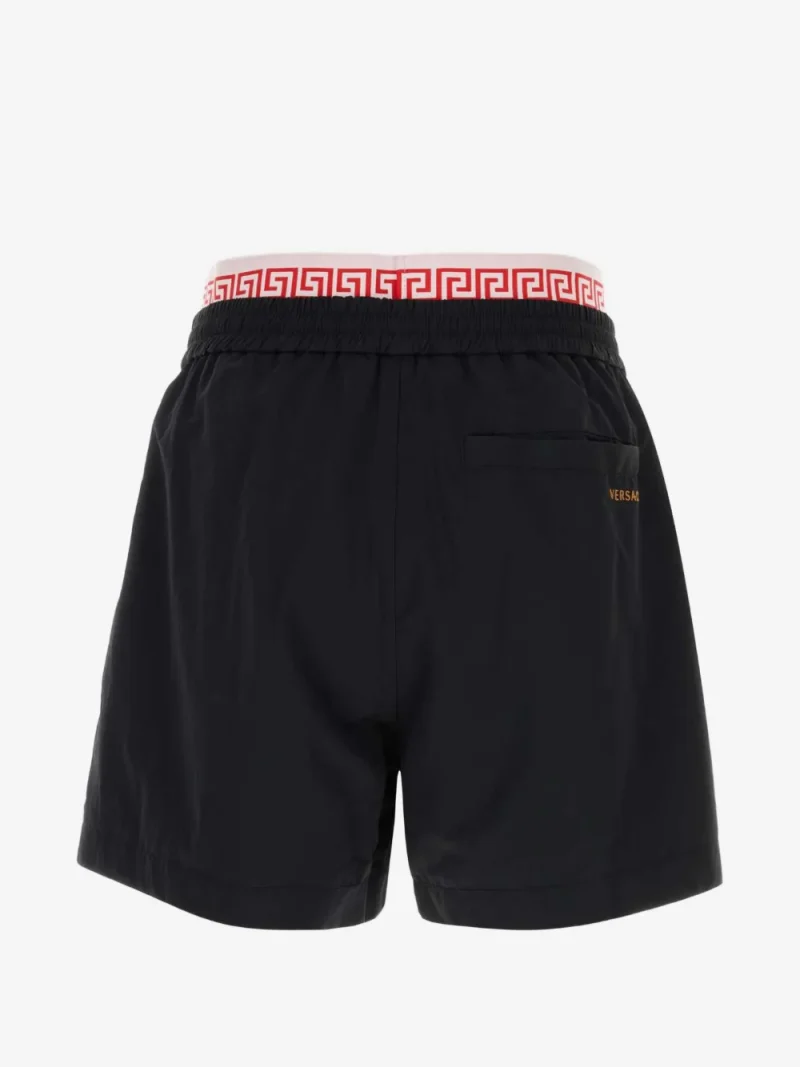 Alternative view of Pantaloni scurti Versace Greca Medusa Bermuda negru