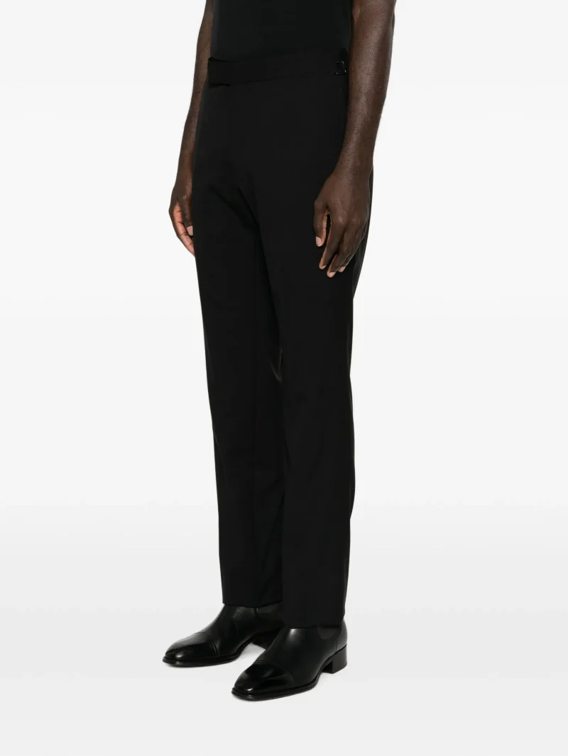 Pantaloni Tom Ford Buckle-Fastening Tailored negru - imagine 3