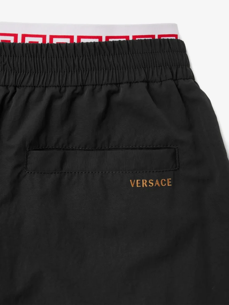 Pantaloni Versace Nylon Negru - imagine 3