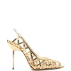 Pantofi Camilla Gabrieli Angelina Cage-Style auriu
