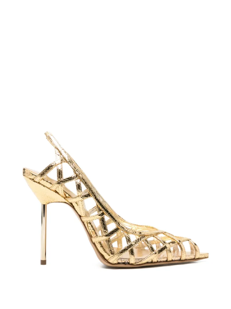 Pantofi Camilla Gabrieli Angelina Cage-Style auriu