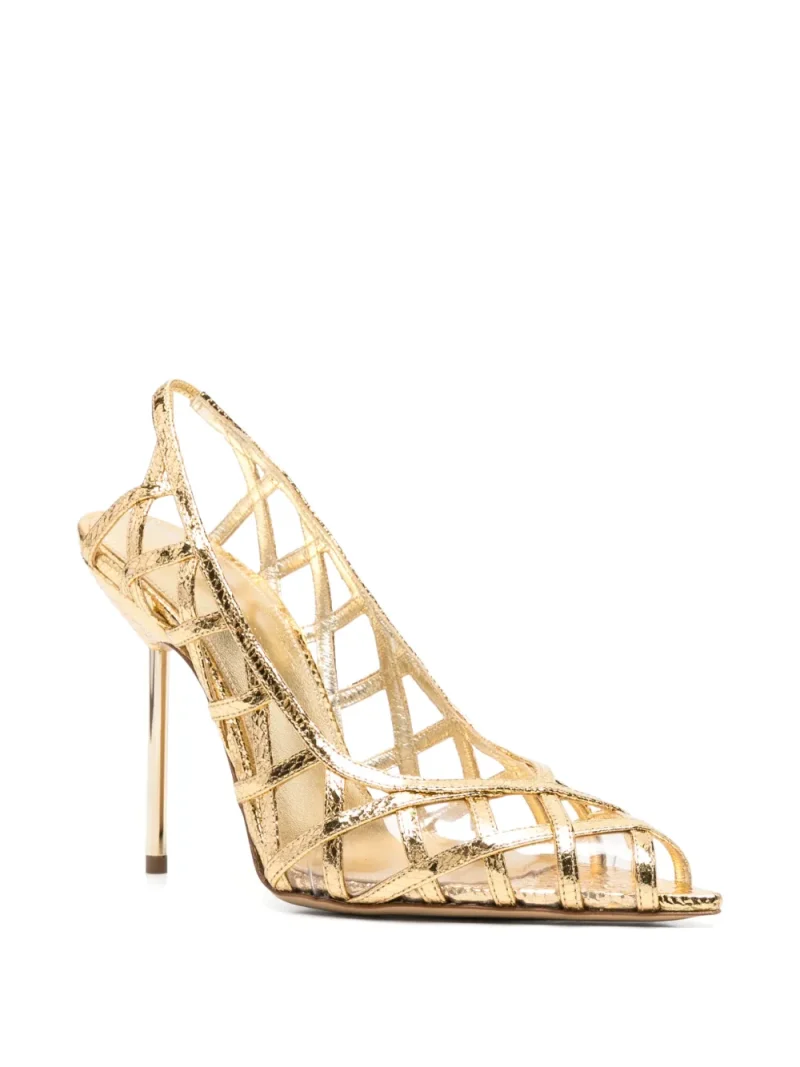 Pantofi Camilla Gabrieli Angelina Cage-Style auriu - imagine 3