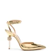 Pantofi Camilla Gabrieli Vittoria Crystal-Embellished auriu