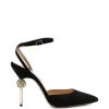 Pantofi Camilla Gabrieli Vittoria Crystal-Embellished negru