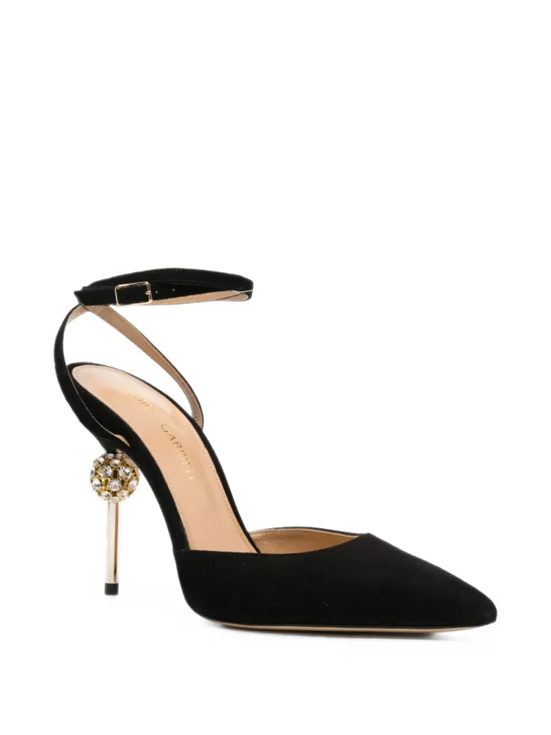Pantofi Camilla Gabrieli Vittoria Crystal-Embellished negru - imagine 3