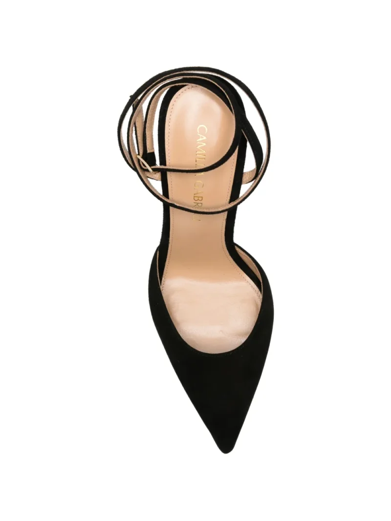 Pantofi Camilla Gabrieli Vittoria Crystal-Embellished negru - imagine 4