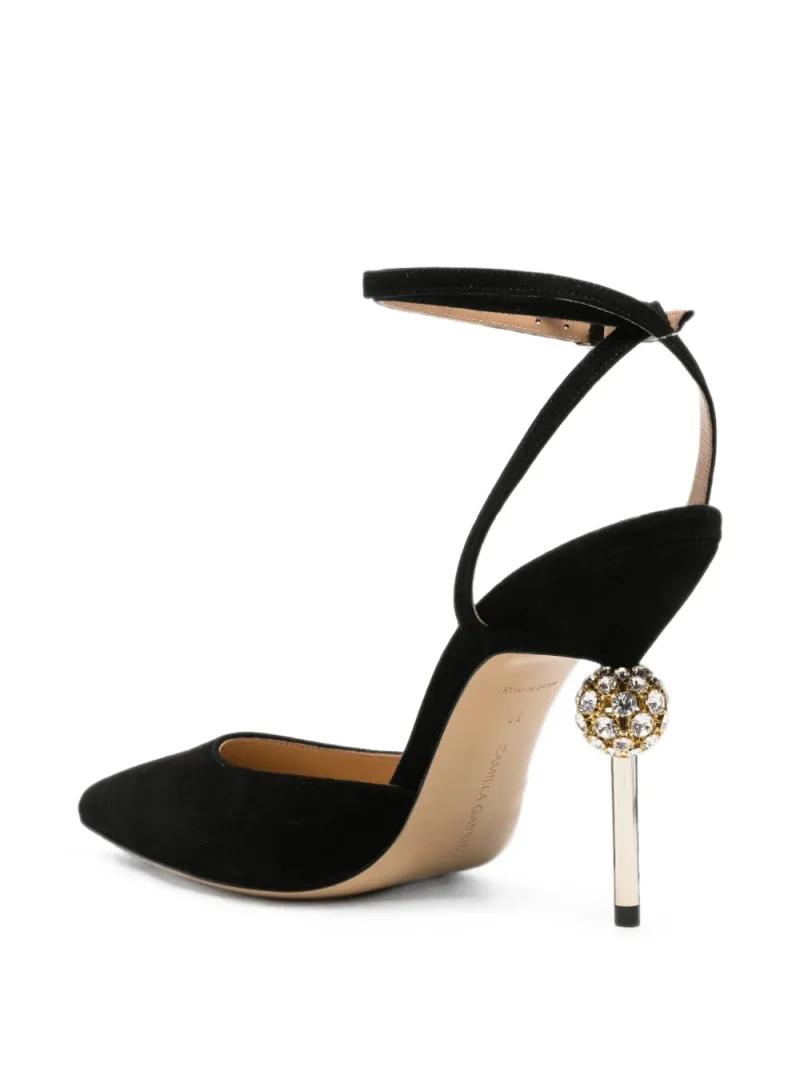 Alternative view of Pantofi Camilla Gabrieli Vittoria Crystal-Embellished negru