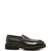 Pantofi Doucal's Chunky-Sole Penny Loafers maro