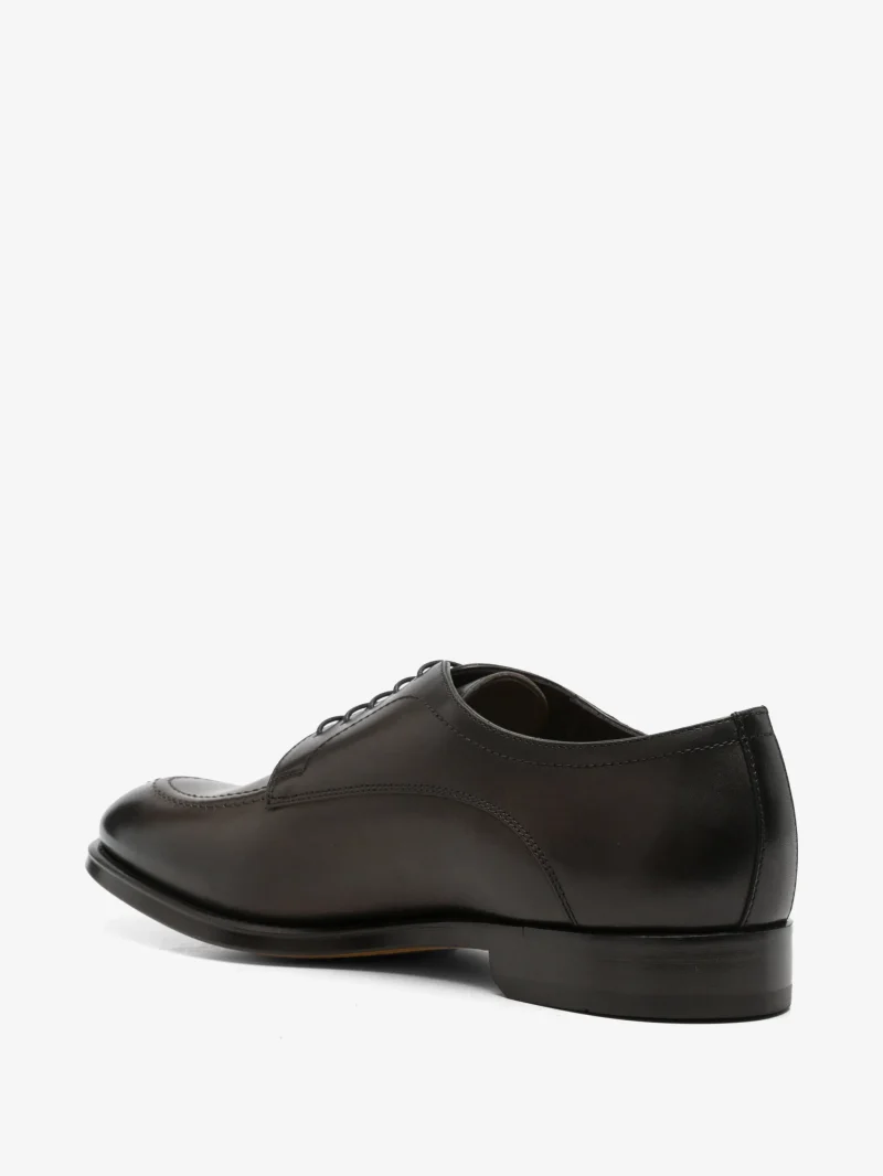 Pantofi Doucal's Deco Lace-up maro - imagine 3