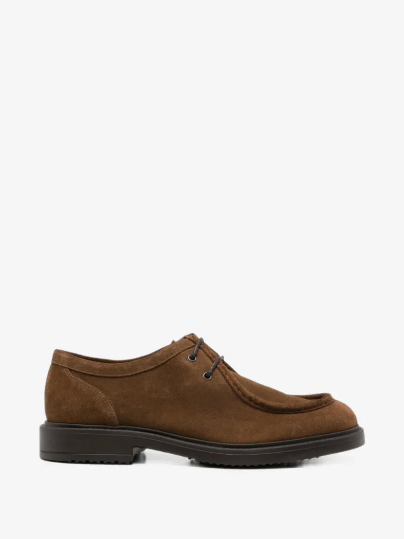 Pantofi Doucal's Janus Suede maro