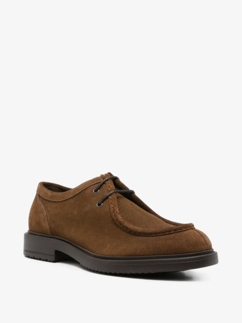 Pantofi Doucal's Janus Suede maro - imagine 3