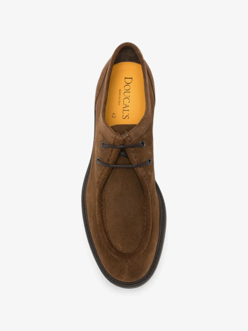 Pantofi Doucal's Janus Suede maro - imagine 4
