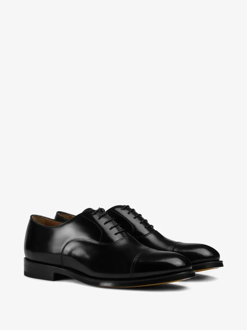 Alternative view of Pantofi Doucal's Leather Oxford negru
