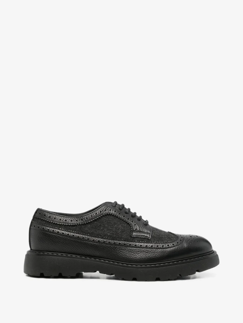 Pantofi Doucal's Ramon Brogue negru