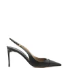 Pantofi pumps Tom Fotrd T-line Slingback negru