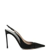 Pantofi Tom Ford Crystal-Embellished Slingback negru