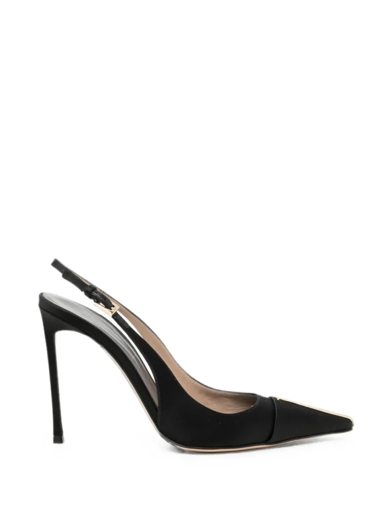 Pantofi Tom Ford Crystal-Embellished Slingback negru