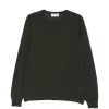 Pulover Gran Sasso Crew-Neck Wool khaki