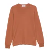 Pulover Gran Sasso Crew-Neck Wool portocaliu