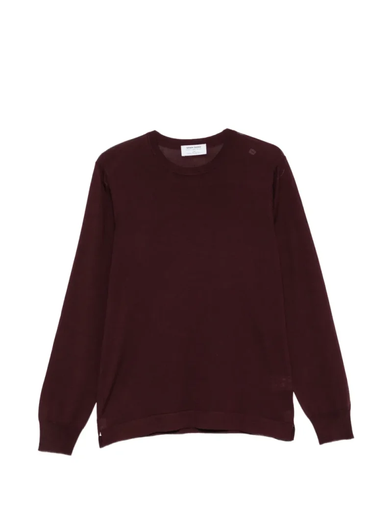 Pulover Gran Sasso Crew-Neck Wool visiniu