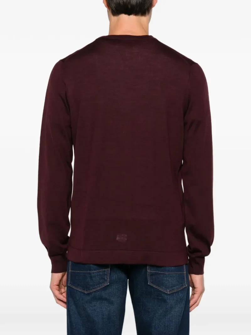 Alternative view of Pulover Gran Sasso Crew-Neck Wool visiniu