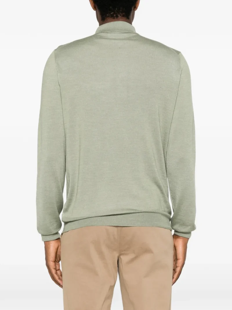 Alternative view of Pulover Gran Sasso Long-Sleeve Polo khaki