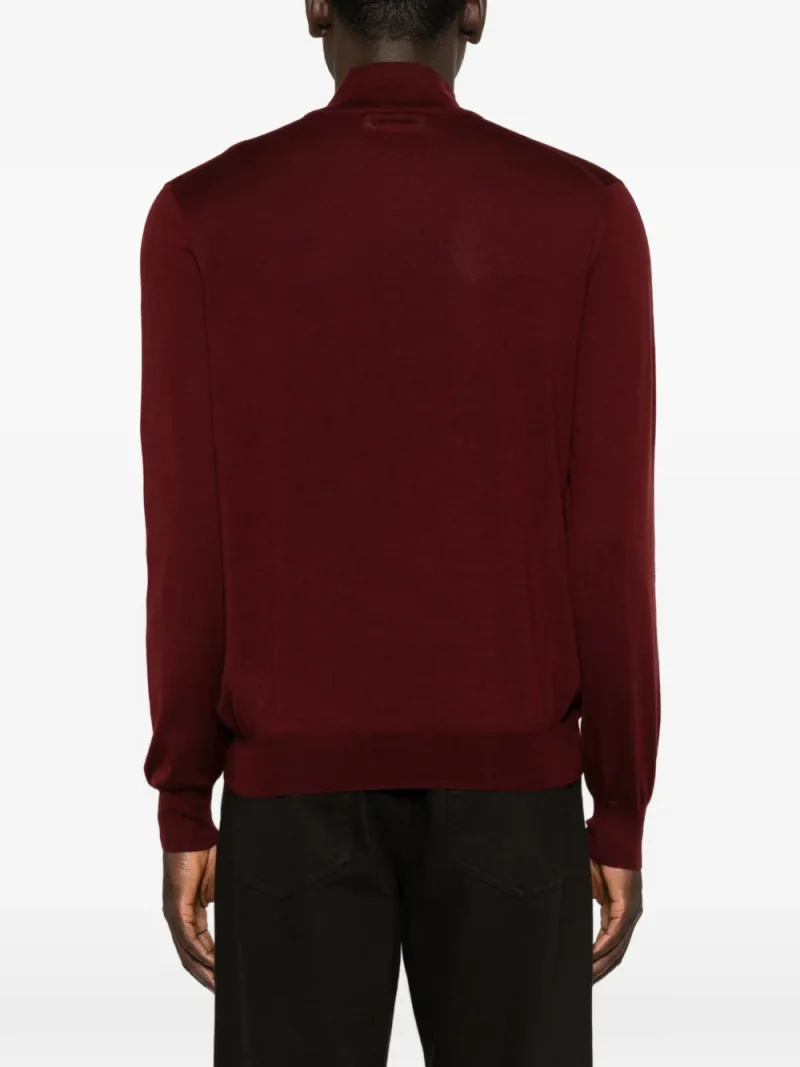 Alternative view of Pulover Gran Sasso Quarter Zip visiniu
