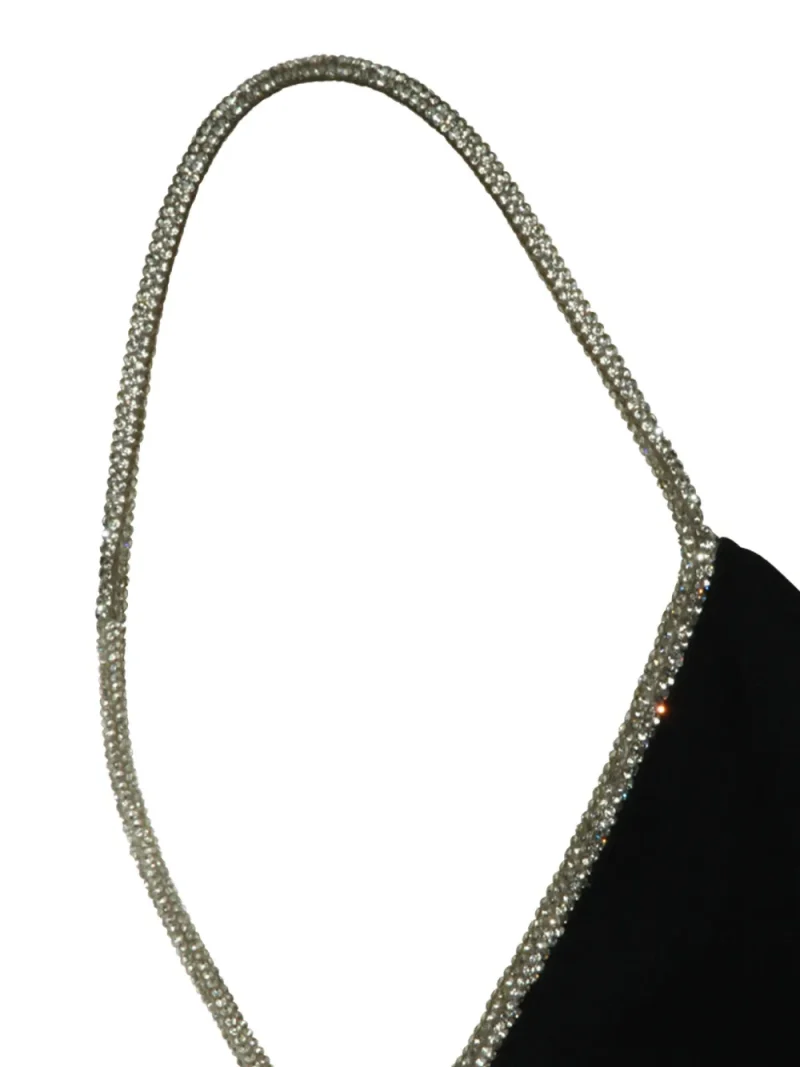Rochie maxi Tom Ford Crystal-Embellished Backless negru - imagine 4