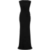 Rochie maxi Tom Ford Draped Floor-Length negru