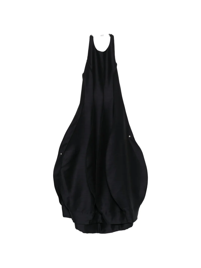 Rochie midi Rohe Open Back Tulip bleumarin