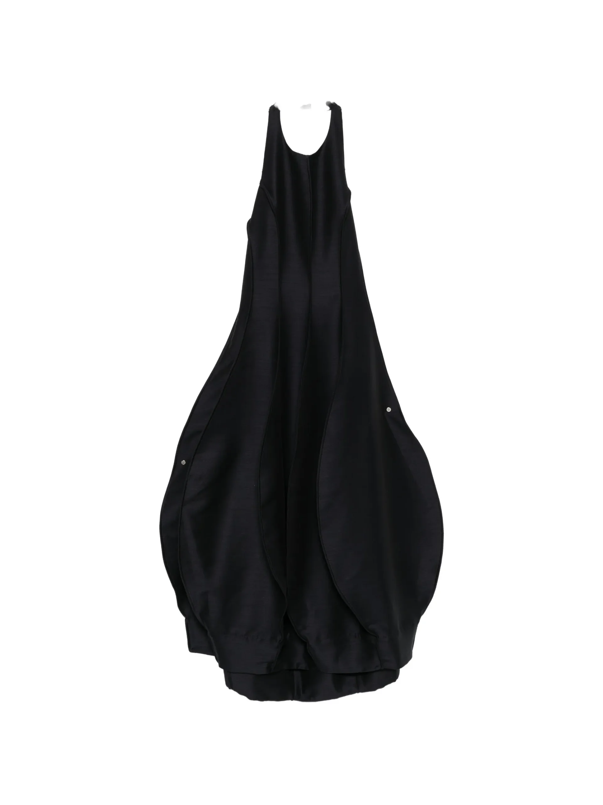 Rochie midi Rohe Open Back Tulip bleumarin