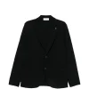 Sacou Gran Sasso Single-breasted negru