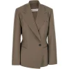 Sacou Rohe Hourglass Shaped Blazer maro