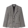 Sacou Stella McCartney Prince of Wales-Check Wool gri