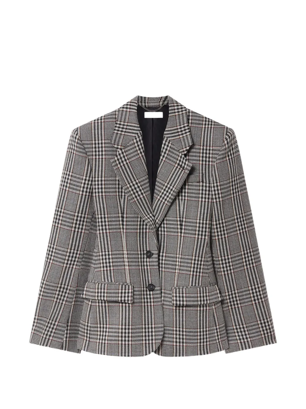 Sacou Stella McCartney Prince of Wales-Check Wool gri