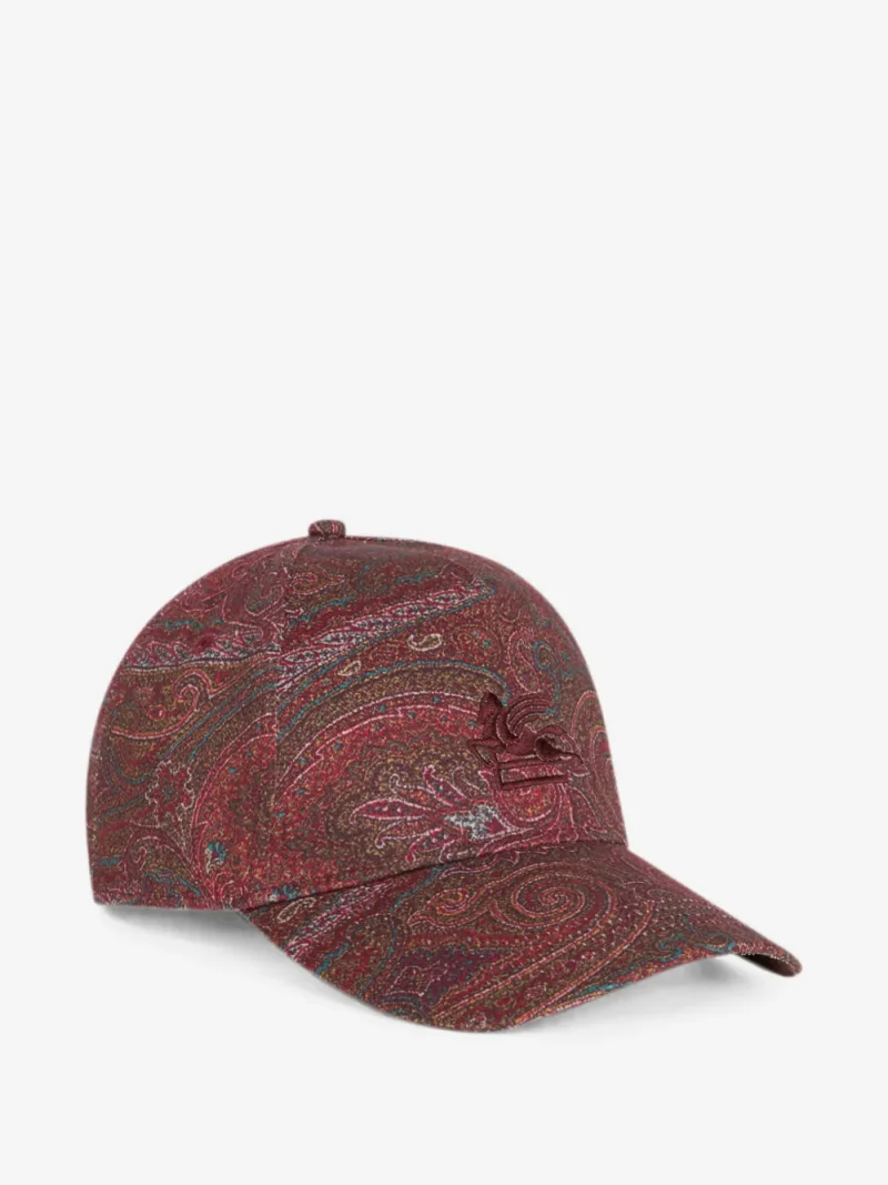 Sapca baseball ETRO Arnica Motif maro