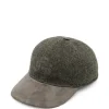 Sapca Gran Sasso Herringbone-Pattern Logo-Patch gri