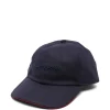 Sapca Jacob Cohen Logo-Embroidered Baseball bleumarin