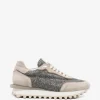 Sneakers Eleventy Panelled Lace-Up bej