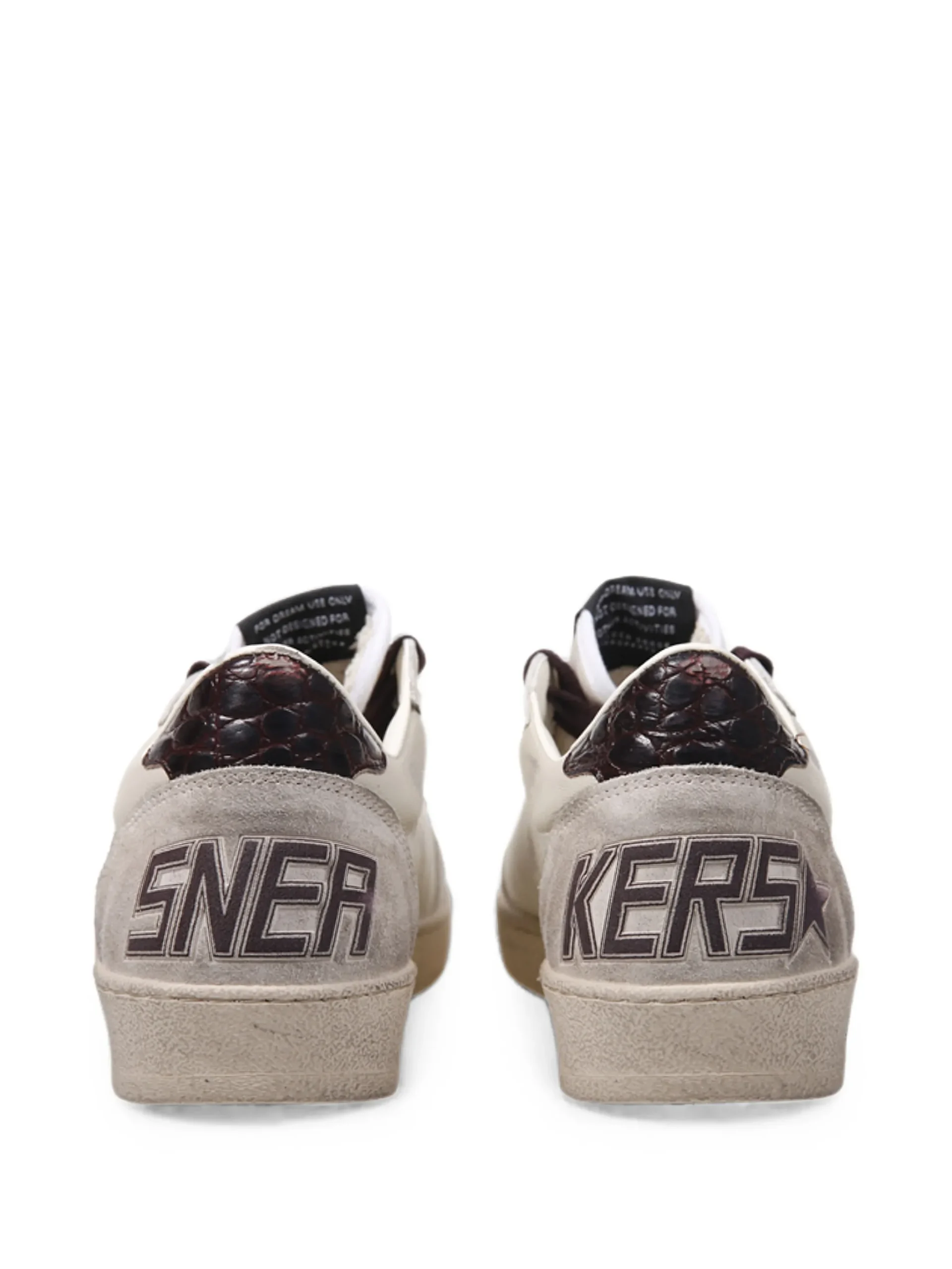 Sneakers Golden Goose Ball Star bej - imagine 2