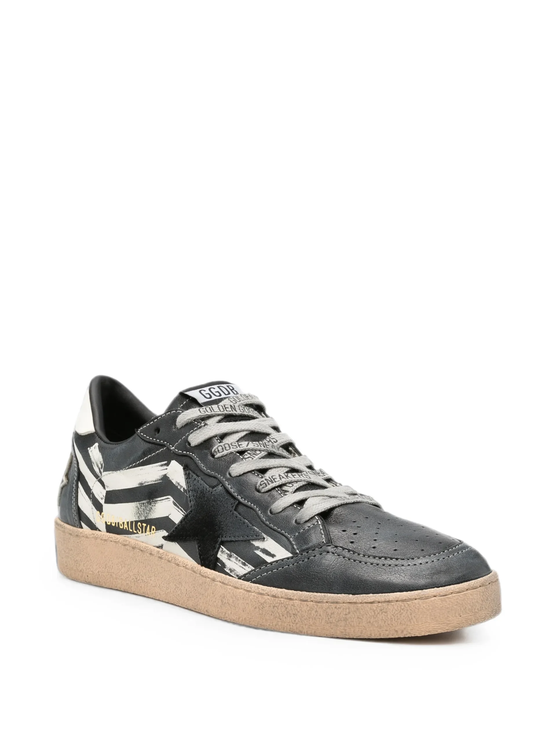 Sneakers Golden Goose Ball Star Low-Top negru - imagine 3